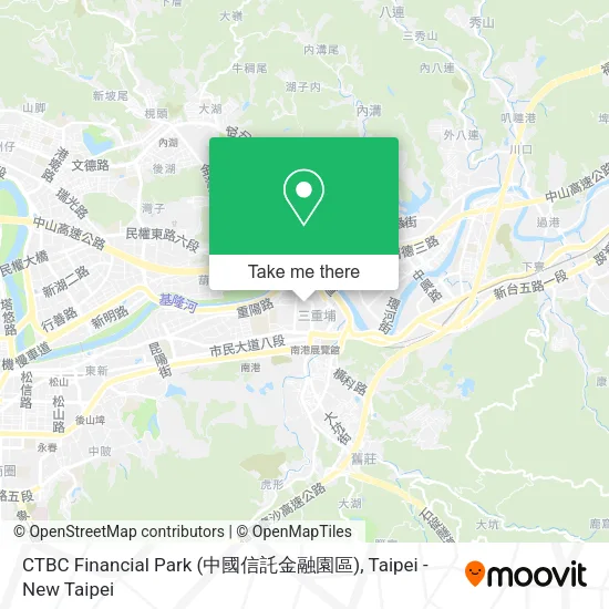 CTBC Financial Park (中國信託金融園區)地圖