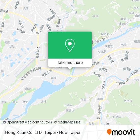 Hong Kuan Co. LTD. map