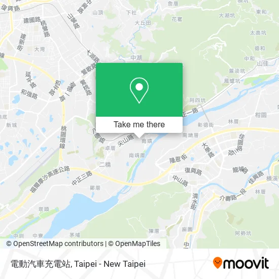 電動汽車充電站地圖