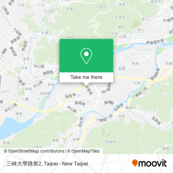 三峽大學路第2地圖