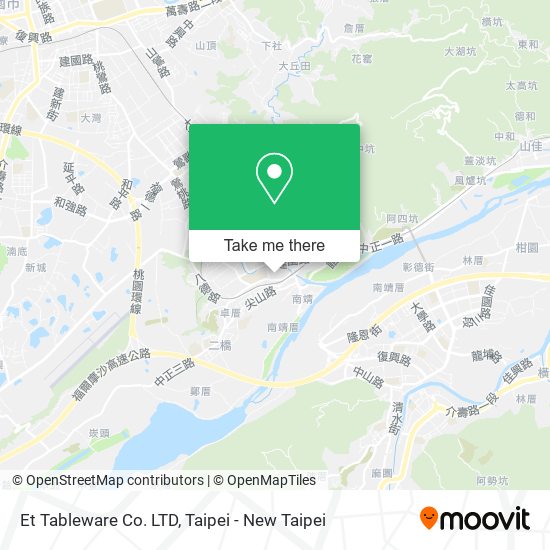 Et Tableware Co. LTD map