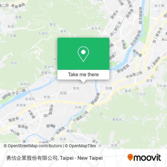 勇佶企業股份有限公司地圖