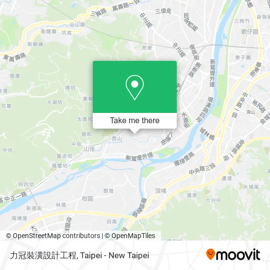 力冠裝潢設計工程地圖