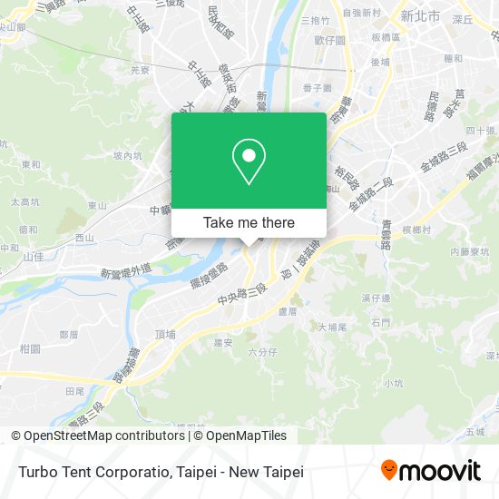 Turbo Tent Corporatio map