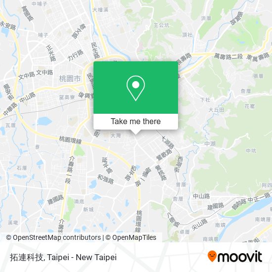 拓連科技地圖