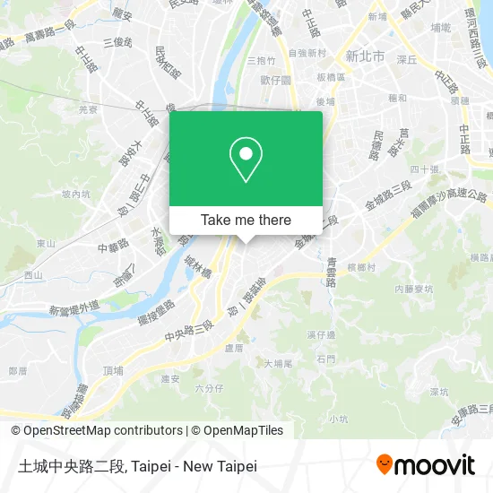 土城中央路二段 map