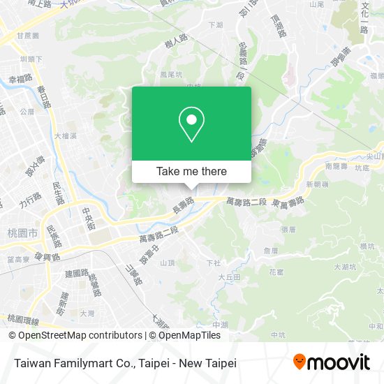 Taiwan Familymart Co. map