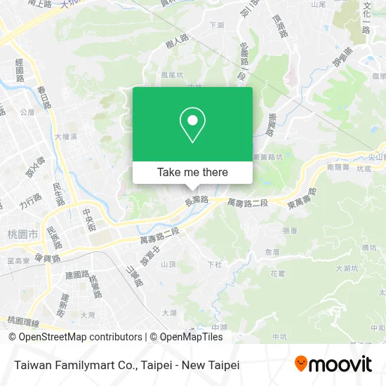 Taiwan Familymart Co. map
