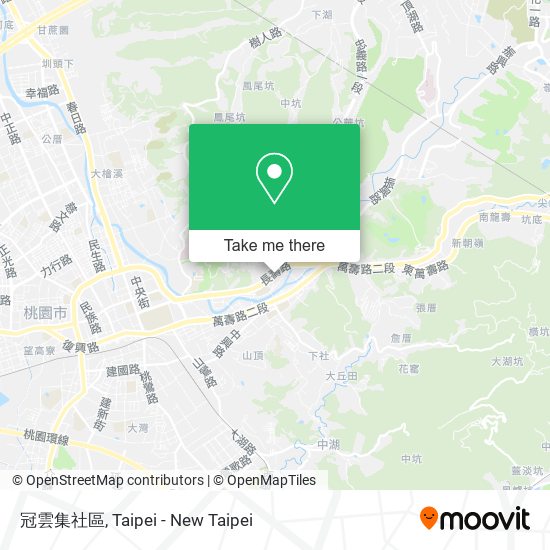 冠雲集社區 map