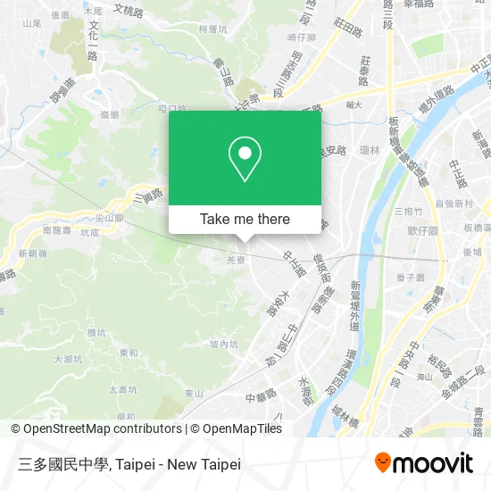 三多國民中學地圖