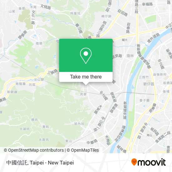 中國信託地圖
