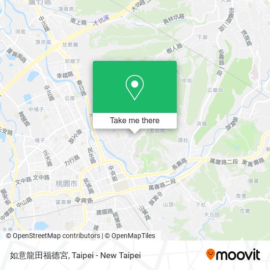 如意龍田福德宮地圖