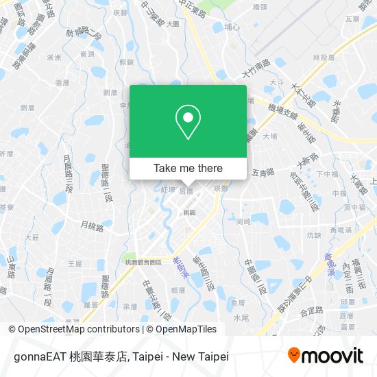 gonnaEAT 桃園華泰店 map