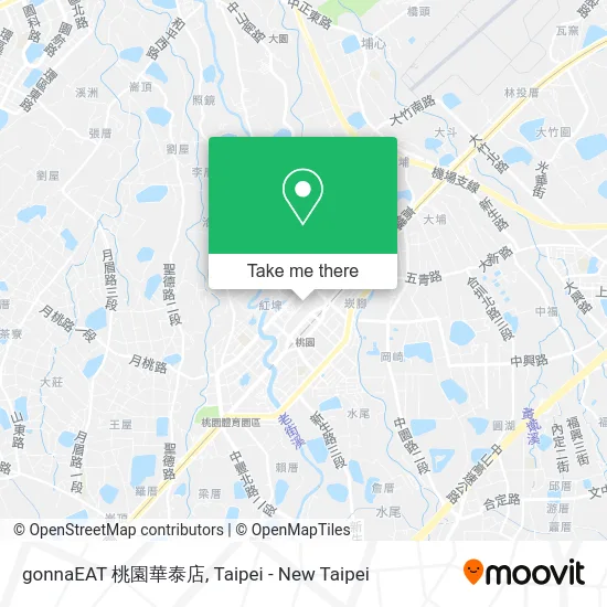gonnaEAT 桃園華泰店 map