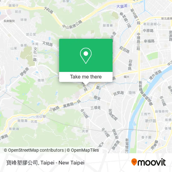 寶峰塑膠公司地圖