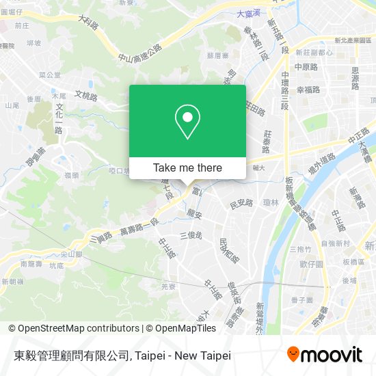 東毅管理顧問有限公司地圖