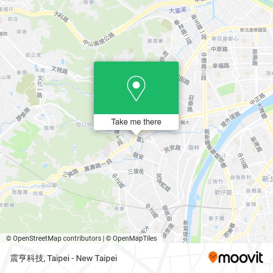 震亨科技 map