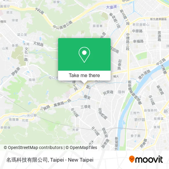 名瑪科技有限公司 map