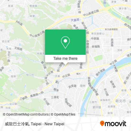 威龍巴士冷氣地圖