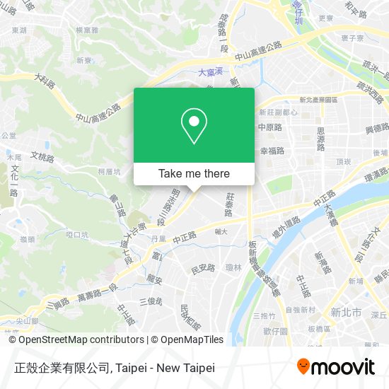 正殼企業有限公司 map