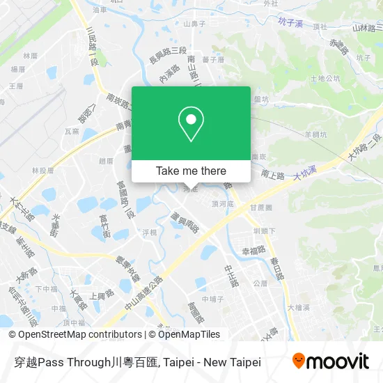 穿越Pass Through川粵百匯地圖