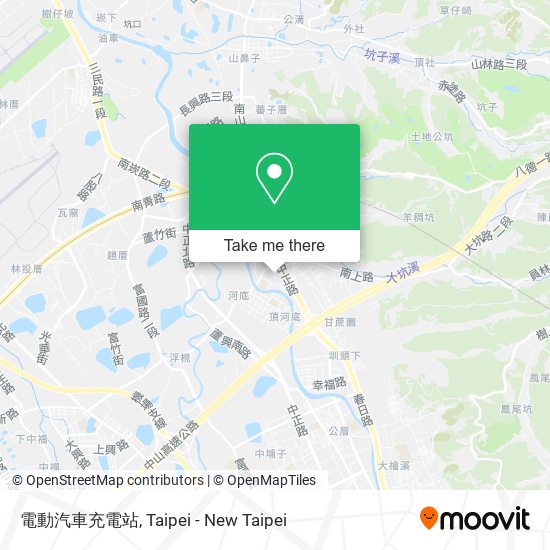 電動汽車充電站 map