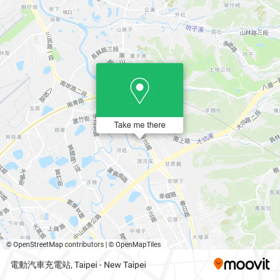 電動汽車充電站 map