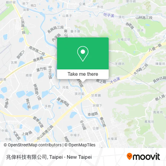 兆偉科技有限公司 map