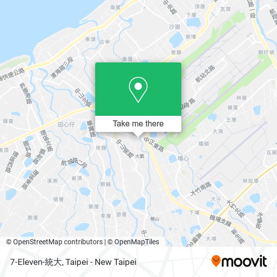 7-Eleven-統大 map