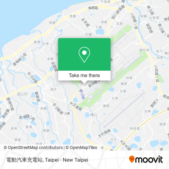 電動汽車充電站 map