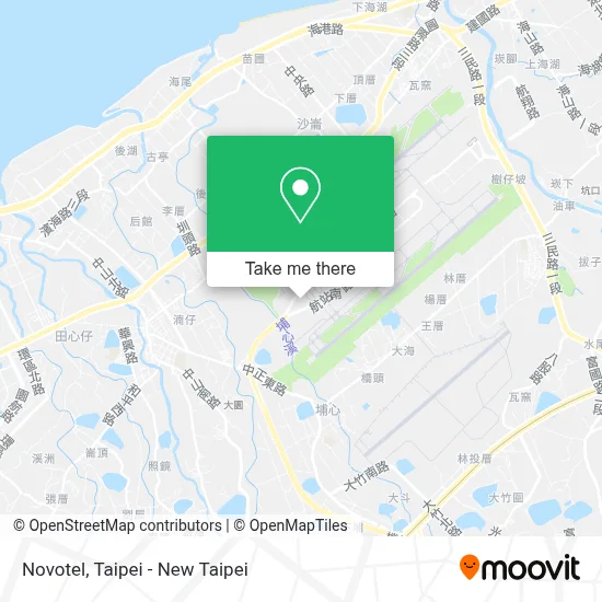 Novotel map