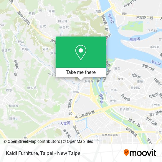 Kaidi Furniture map