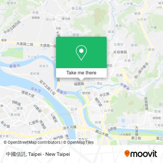 中國信託 map