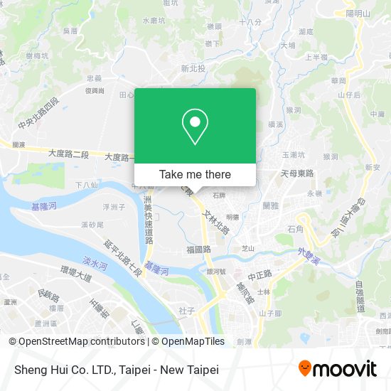 Sheng Hui Co. LTD. map