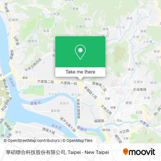 華碩聯合科技股份有限公司 map