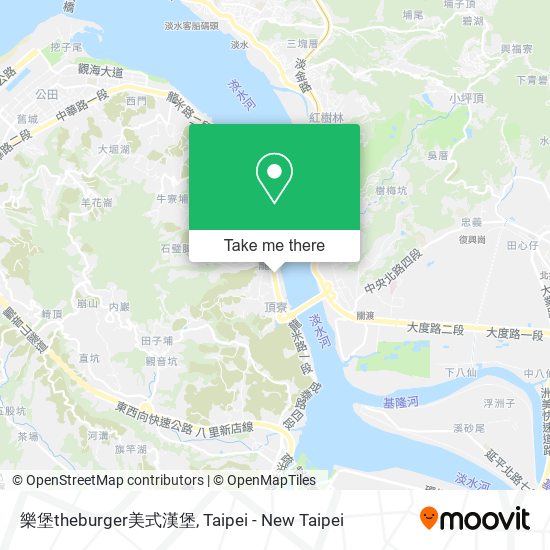 樂堡theburger美式漢堡 map