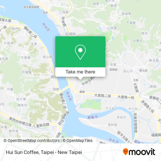 Hui Sun Coffee map