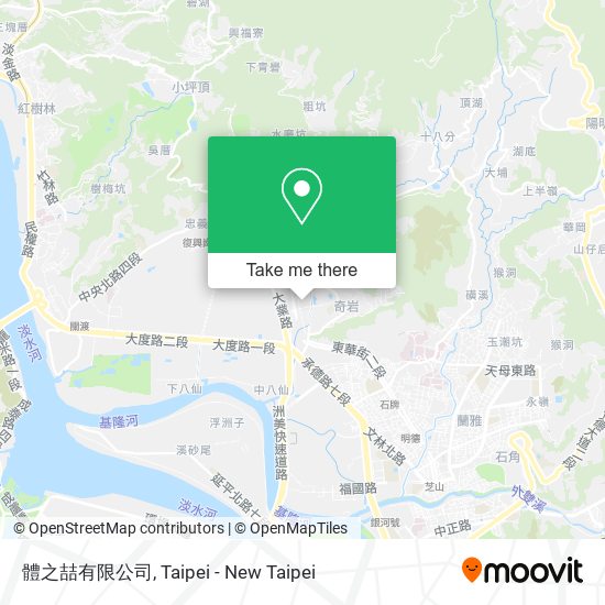 體之喆有限公司地圖