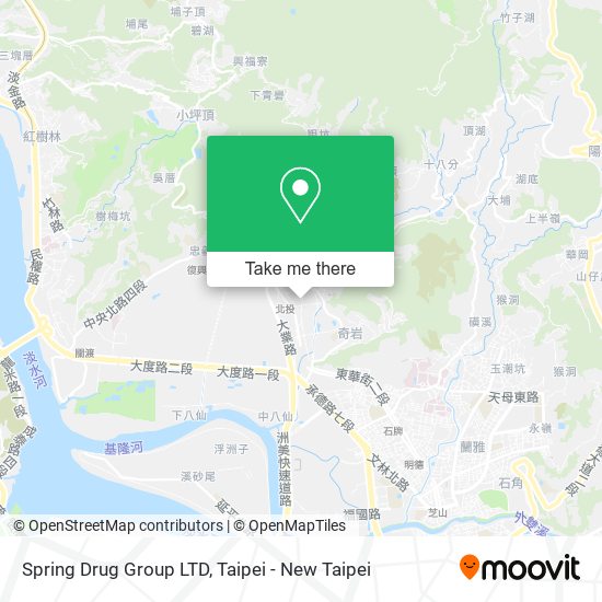 Spring Drug Group LTD map