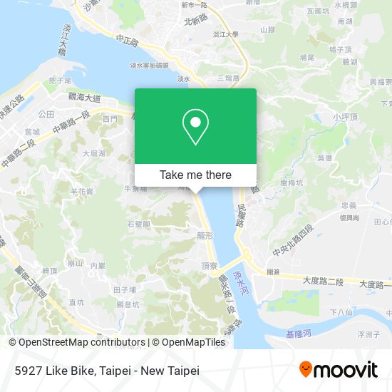 5927 Like Bike map