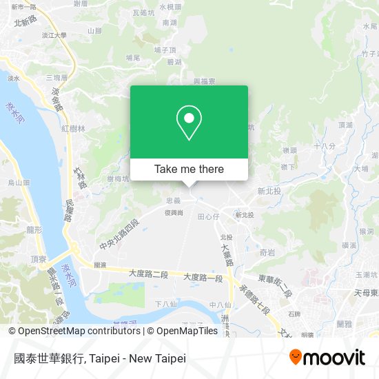 國泰世華銀行 map