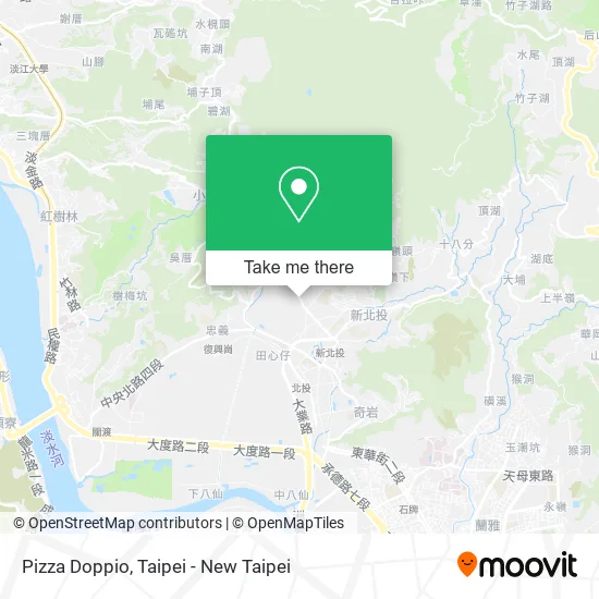 Pizza Doppio map