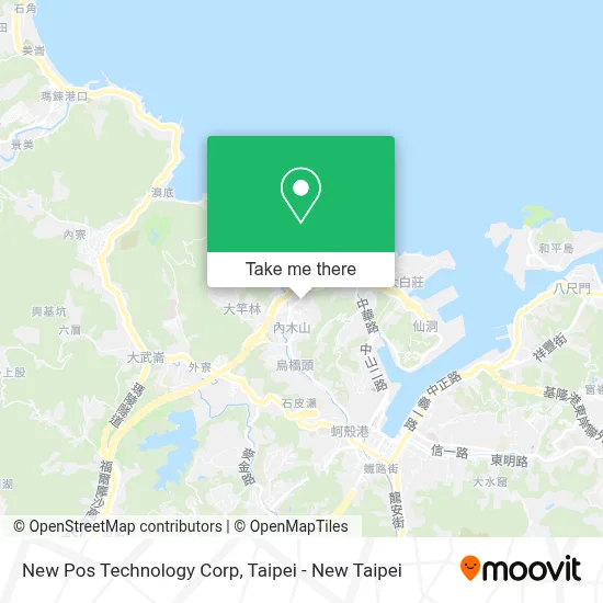 New Pos Technology Corp map