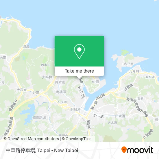 中華路停車場 map