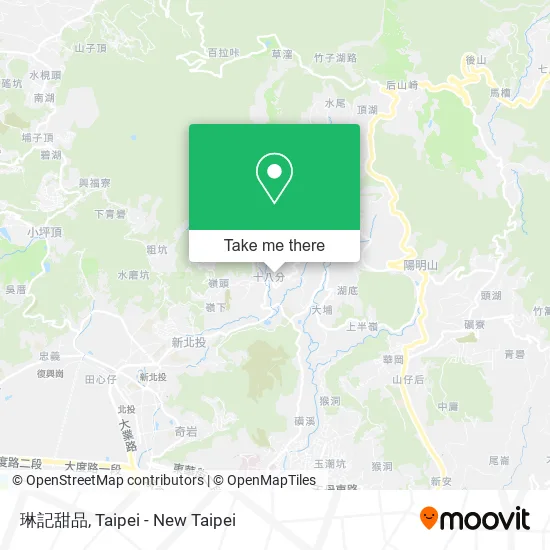 琳記甜品地圖