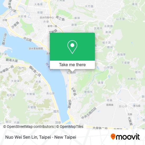 Nuo Wei Sen Lin map