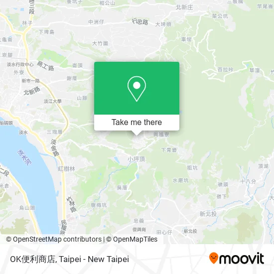 OK便利商店地圖