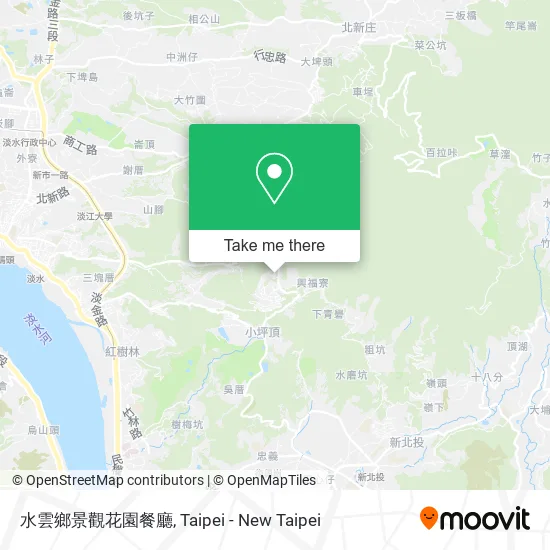 水雲鄉景觀花園餐廳 map