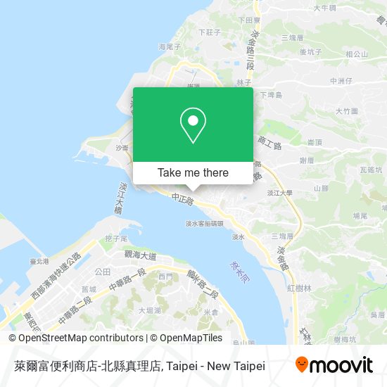萊爾富便利商店-北縣真理店 map