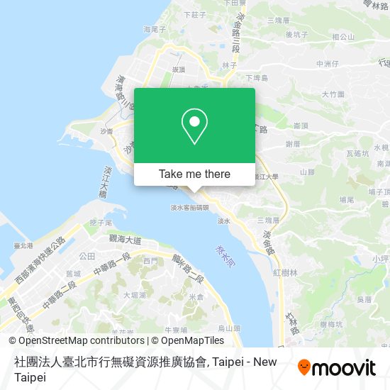 社團法人臺北市行無礙資源推廣協會 map